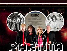 Tablet Screenshot of partita.pl